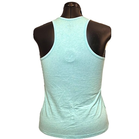 Nike Dry Fit Racer Back Tank Top in Tuquoise - Picture 6 of 10